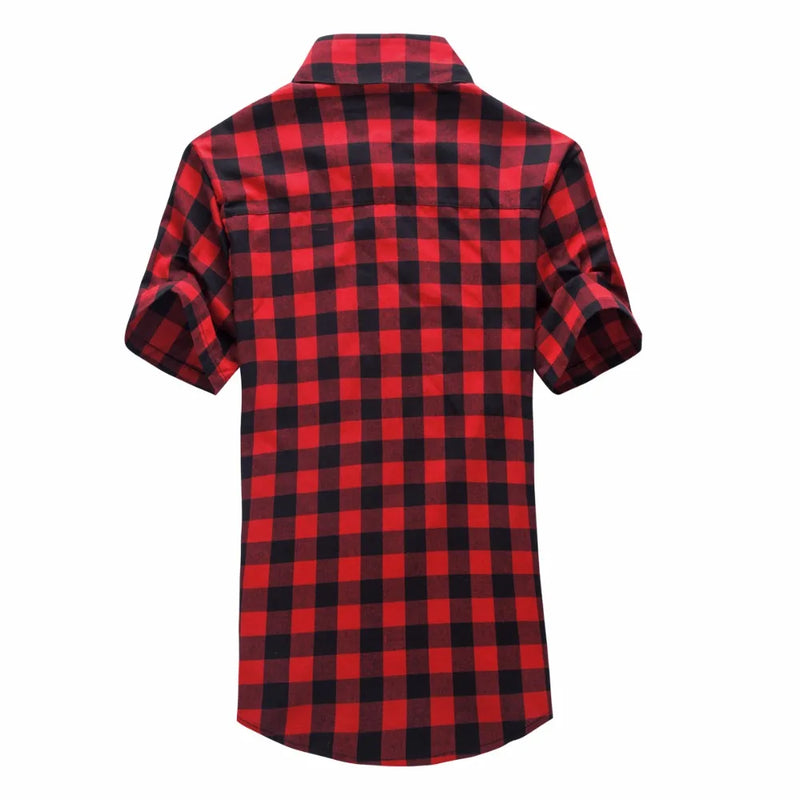 Camisa Xadrez Masculina  – Estilo e Conforto no seu Look de Verão!