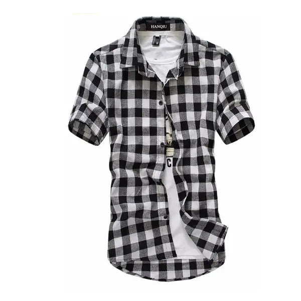 Camisa Xadrez Masculina  – Estilo e Conforto no seu Look de Verão!