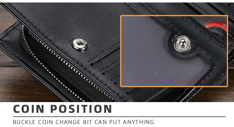 Carteira Masculina Premium – Estilo e Segurança em Cada Detalhe