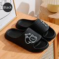 Chinelos Femininos Plataforma,  estampa de gatinho, antiderrapante