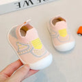 Sapatos de caminhada para bebês com sola macia e antiderrapantes